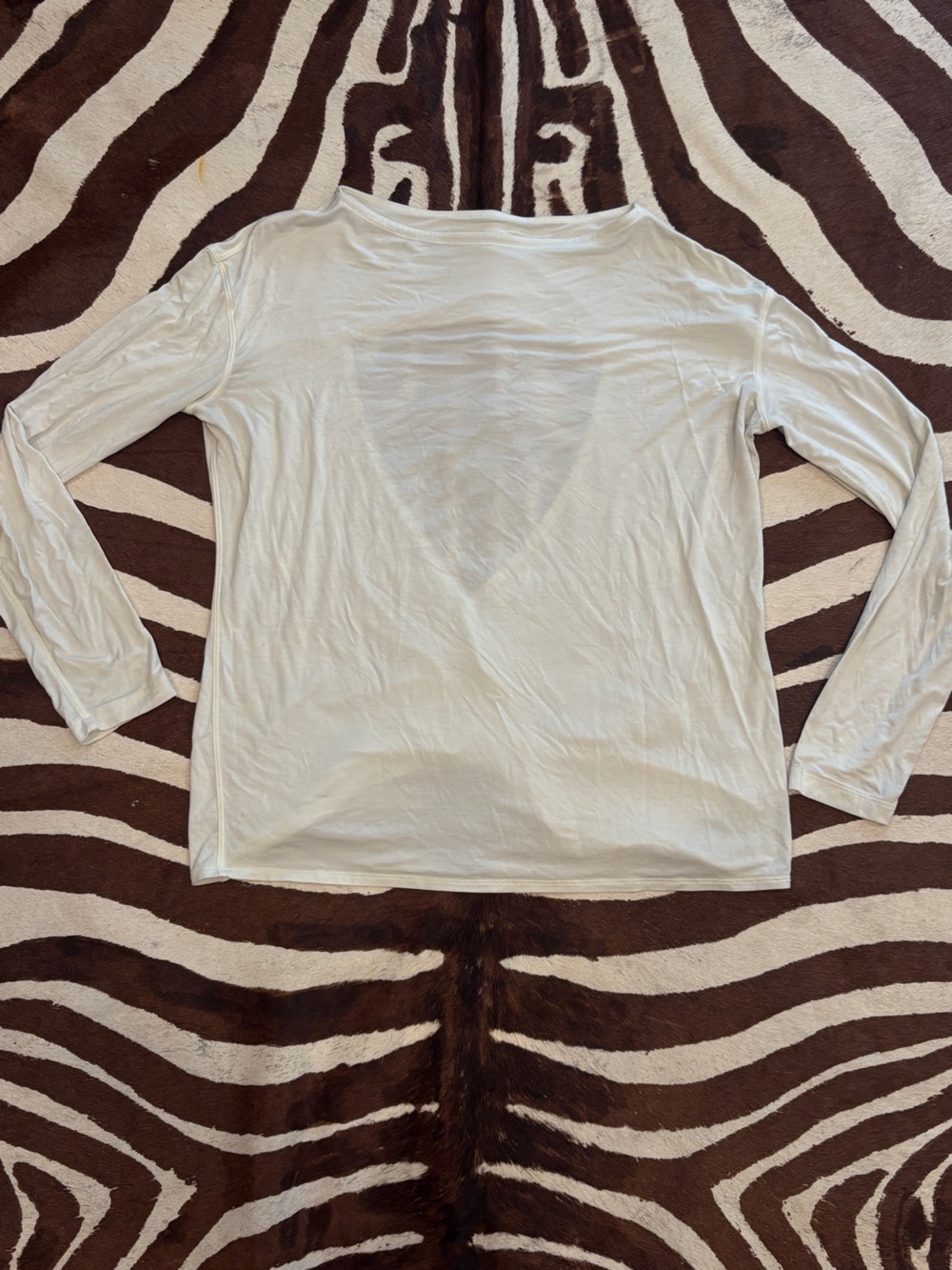 lululemon athletica Women's Long-Sleeve Top in Off-White
